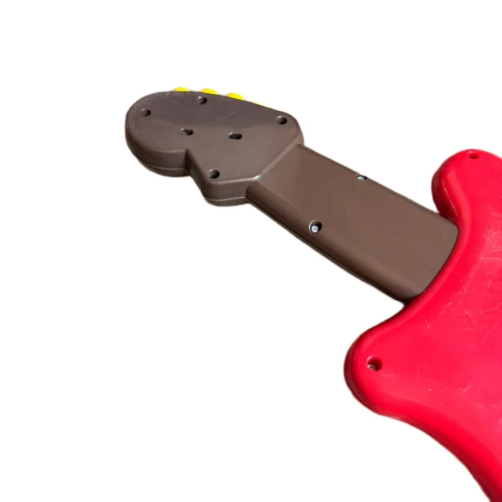 Sesame Street Elmo Rockin ABC Toy Guitar Red Musical Learning Toy 2010 Hasbro